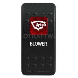 Carling Tecnologies OTRATTW Carling Technologies Contura II Rocker only, BLOWER, RED LENS