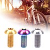 RISK 12PCS M5×10mm Disc Disk Brake Rotor Bolts T25 Torx