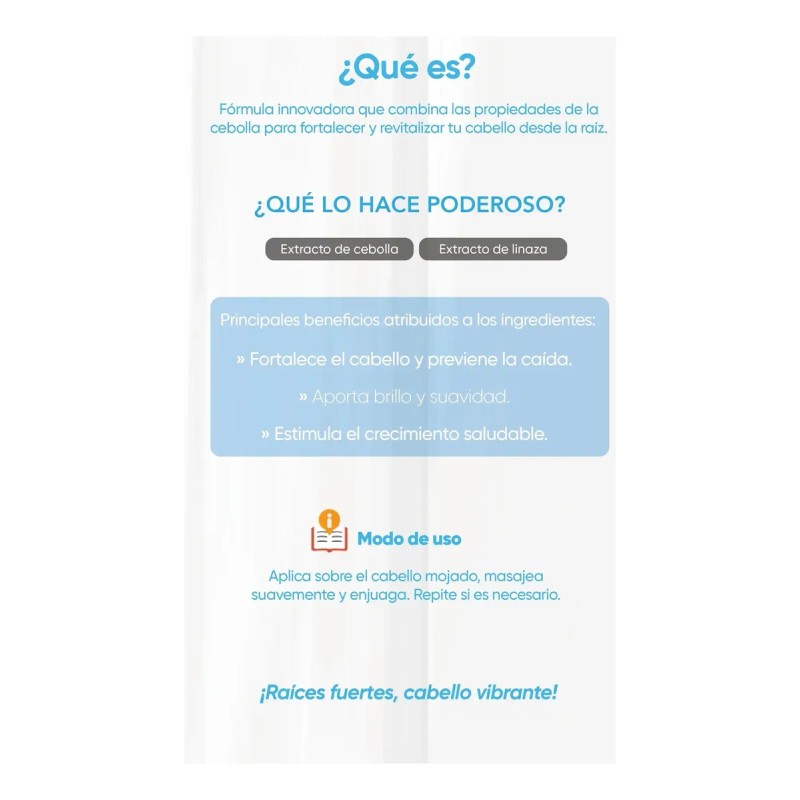 Shampoo Cebolla Sheló Nabel 530ml Fortalece Antioxidante