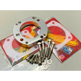 P2R ZDX Big Bore OEM DBW TB Tapered Adapter to 06-11 Civic Si RBC Manifold P384