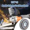 Treki 5/8"-11 Angle Grinder Nut, 5/8''-11 Angle Grinder Flange Nut