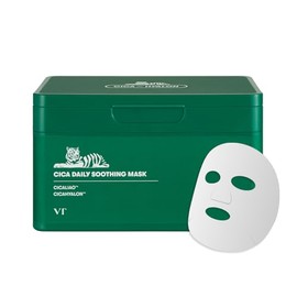 Cica Daily Soothing Mask by Vt Cosmetics for Women - 30 Pc Mask