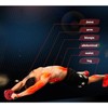 Abdominal Wheel Roller Trainer Fitness Equipment - Color: Red And