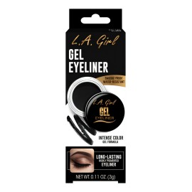 Delineador En Gel L.a. Girl Jet Black