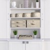 Sorbus Flatware & Utensil Storage - Fabric Chest Box for