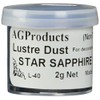 Luster Dusts Sapphire Blue Cake Decorating Dust, 2 Gram