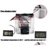 Yrhrol Mini Air Conditioner DC 12V DIY Thermoelectric Peltier Refrigeration