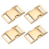 PATIKIL Metal Buckle, 4 Pack Quick Side Release Clips for