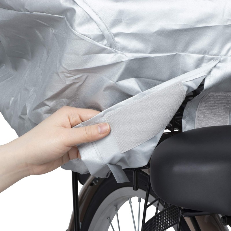 Panasonic NSAR-151-S Rear Basket Cover for Bicycles, Silver, Basket Outer