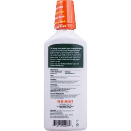 The Natural Dentist Orange Zest Mouthwash, Alcohol & Fluoride Free, Gentle, Plant-Based Daily Rinse That Refreshes & Comforts The Mouth, 16.9 fl oz