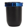 2Pcs Car Ashtray with LED Blue Light Portable Removable Car