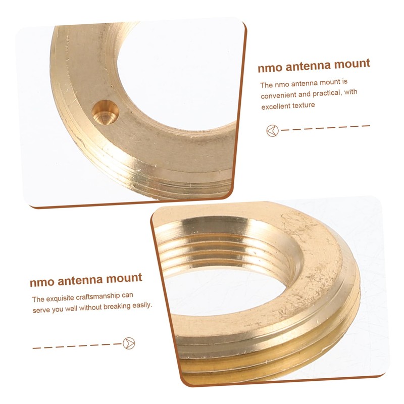 TEHAUX Nmo Antenna Connector Adapter Durable Mount for Uhf VHF