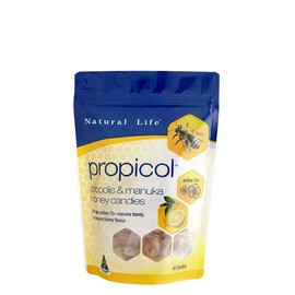 Natural Life Propicol Propolis Lozenges (Lemon & Honey) X 40