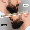 VERONNI Beard Pen Filler For Men,Brown Beard Thickener Kit Long