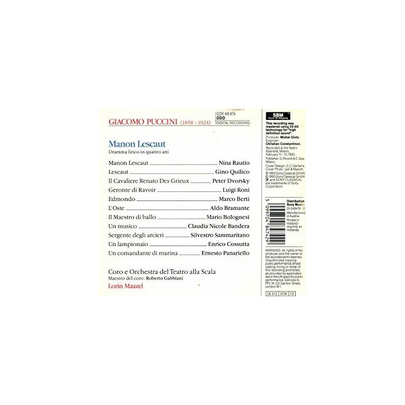 Manon Lescaut (Ga)