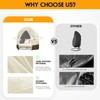 Double Egg Chair Cover Waterproof 420D Oxford Hanging Outdoor Furniture