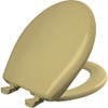 Bemis Classic Colors Slow Close Toilet Seat, Easy Clean Hinges