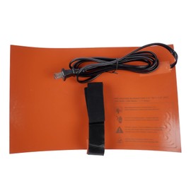 PVC Heat Blanket, PVC Heating Blanket for 1/2" to 1-1/2" PVC Conduit Pipe Bending, 120V 200W PVC Pipe Bender Temperature Controlled Silicone Material Pipe Heater Mustrod