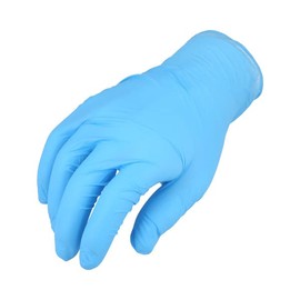 PackagingSuppliesByMail Nitrile Gloves, Latex-Free Disposable Gloves, Powder Free, Blue, 5 Mil Thick, Size Small, Pack of 1000