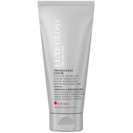 ECRU New York LUXE GLOSS Hair Gloss, Translucent Color for Glass-Like Shine and Enhanced Color, Ruby Red