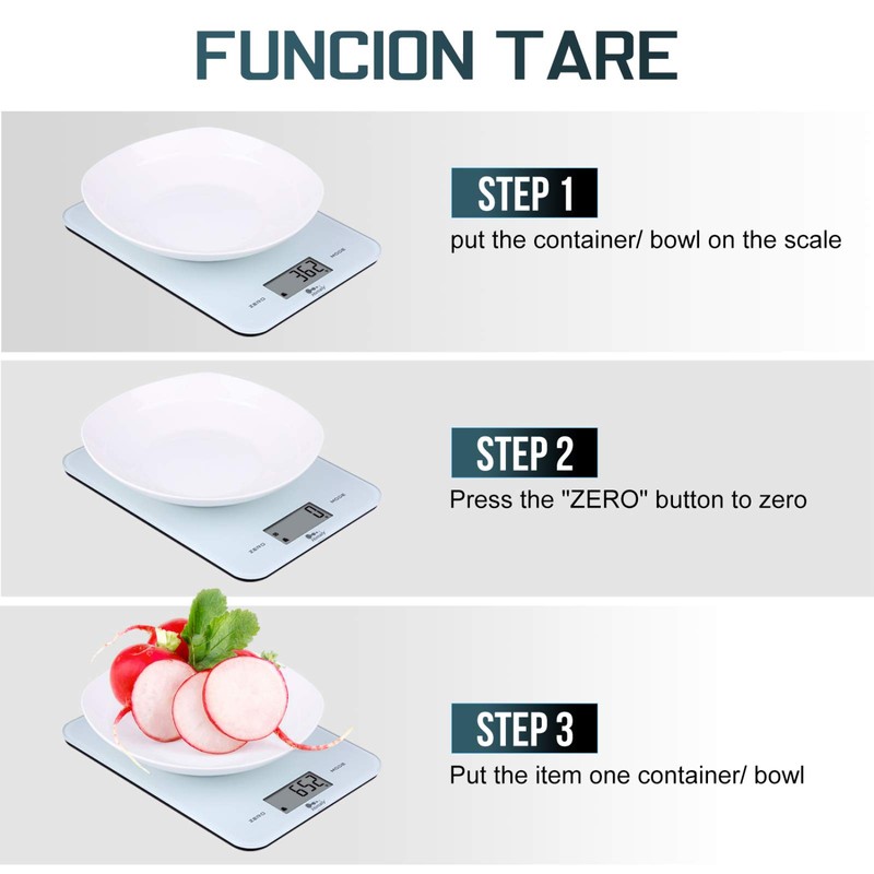 himaly Digital Kitchen Scales 10 kg, Digital Scales Letter Scales