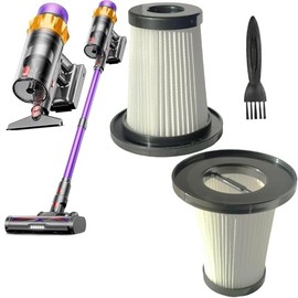 2Pack Hepa Replacement Filters Compatible with MUTGOF S12 Cordless Vacuum Cleaner, Washable Pre-motor Filters Works with MUTGOF S12 Upright Vacuum.(3.58in*3.58in*3.75in)