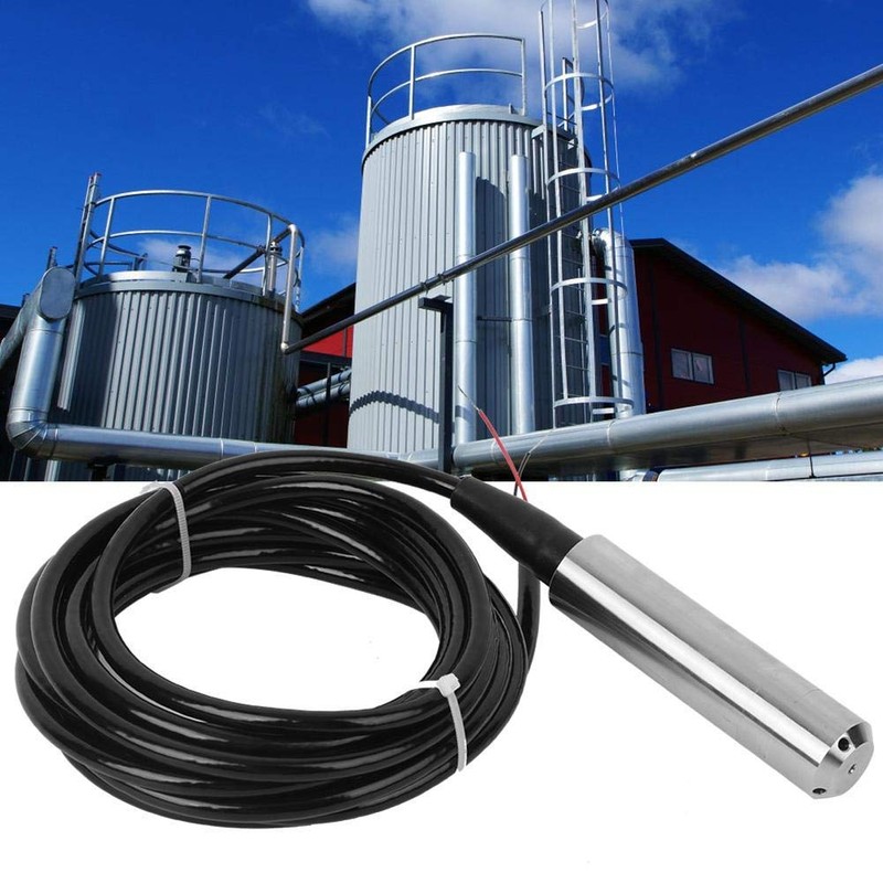 INTBUYING 4-20mA Smart Water Level Sensor Detector 0-20m Pressure Range