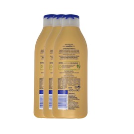 NIVEA Cocoa Butter Body Lotion, 48H Deep Moisture Care with Natural Cocoa Butter, Intensely Hydrates Dry Skin, Softens and Smoothens, 400ml Bottle, 3 Pack