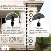 Monarch Rain Chains AluminumMulti Cube Rain Chain, 8.5 Ft Black