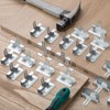 Shimeyao 100 Pack 1/2 Inch Cornerback Drywall Fastener Clip Drywall
