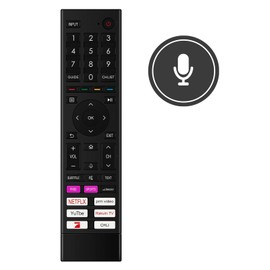 VINABTY ERF3I80H-0012 Voice Replaced Remote Control for Hisense TV ERF3I80H ERF3I80H (0012) Remote Control 55E7HQ 75A6GG 43E7HQ 85A6EG 43A67H 55A67H 70A6GG 50A67H 50E6KT 58 a6gg 65a6gg