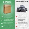 Dano Pre-Cuffed Paper Trash Compactor Bags (50 Pack) | Heavy