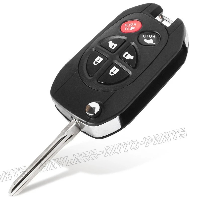 KeylessAutoParts GQ43VT20T -Dot Chip for Toyota Sienna 2004-2010 Upgraded Flip