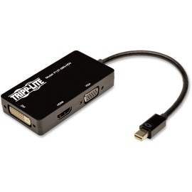 Tripp Lite Keyspan Mini Displayport to VGA/DVI/HDMI All-in-One Adapter/Converter TRPP13706NHDV