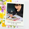 Lola Design - Large Spiral Notebook Organiser, Botanical Hummingbird Design