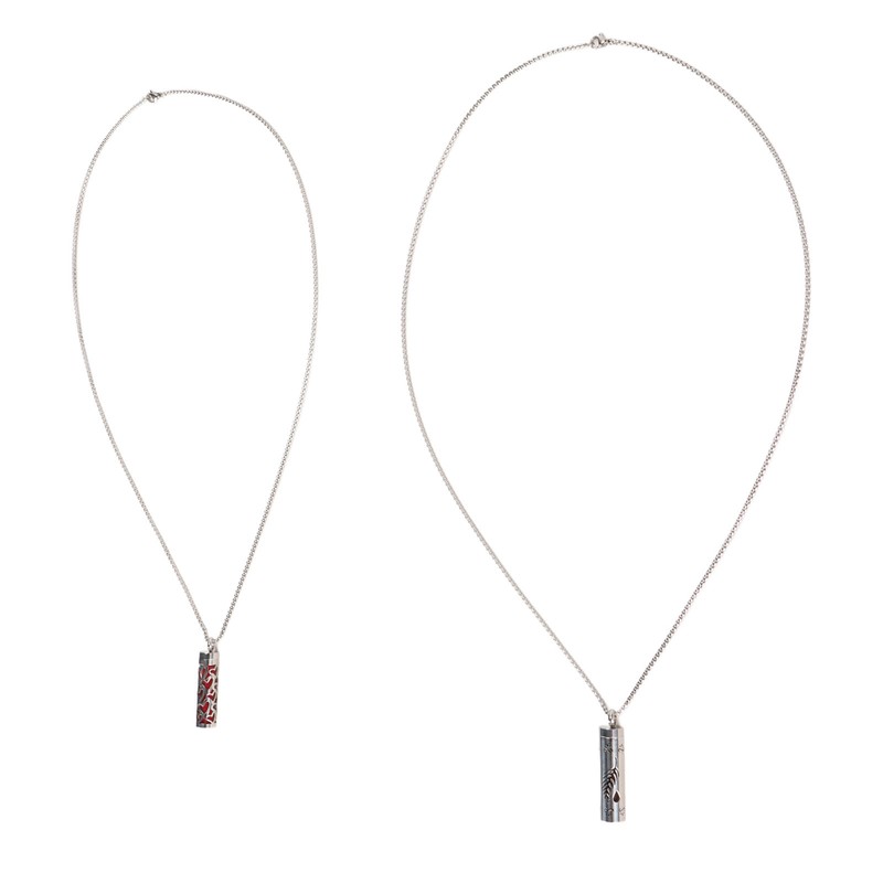 Aromatherapy Necklaces Stainless Steel Stress Relief Essential Oil Diffuser Necklace