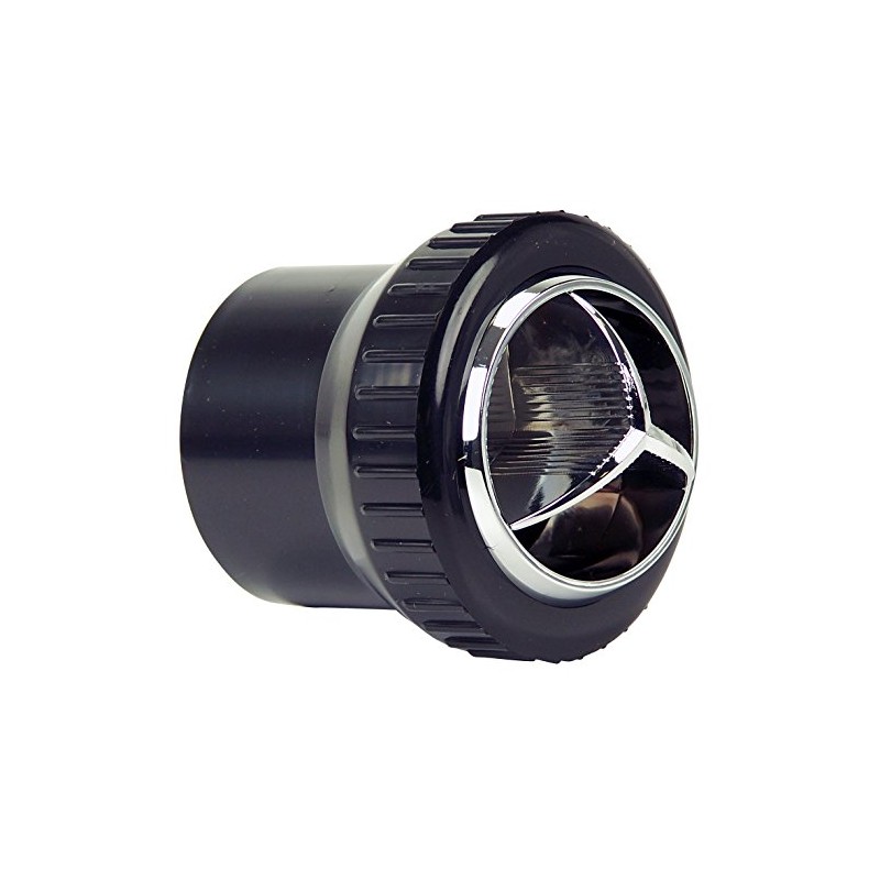 Round Indash Vent/Louver for 2-1/2" Duct Hose #32-9X