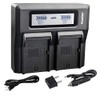 Kastar Fast Dual LCD Charger for Olympus BLH-1 BLH-01 PS-BLH1