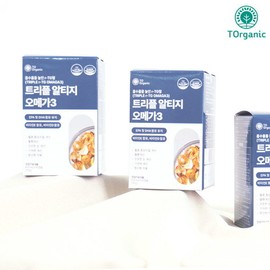 [Too Nature] Two Organic Triple Altige rTG DHA Omega 3 650mg 60 capsules x 3 boxes + Ah / [투네이쳐] 투오가닉 트리플 알티지 rTG DHA 오메가3 650mg 60캡슐 x 3박스 + 아