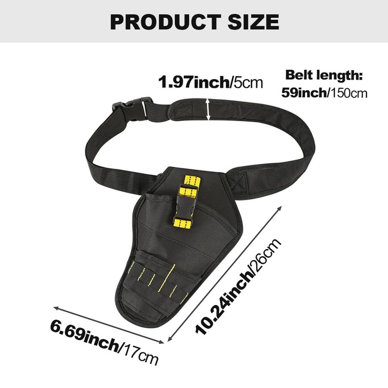 Drill Holster, Heavy Duty Impact Driver Holster, Professional Tool Holster,