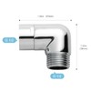 OFFO - Adaptador de cabezal de ducha, adaptador de codo