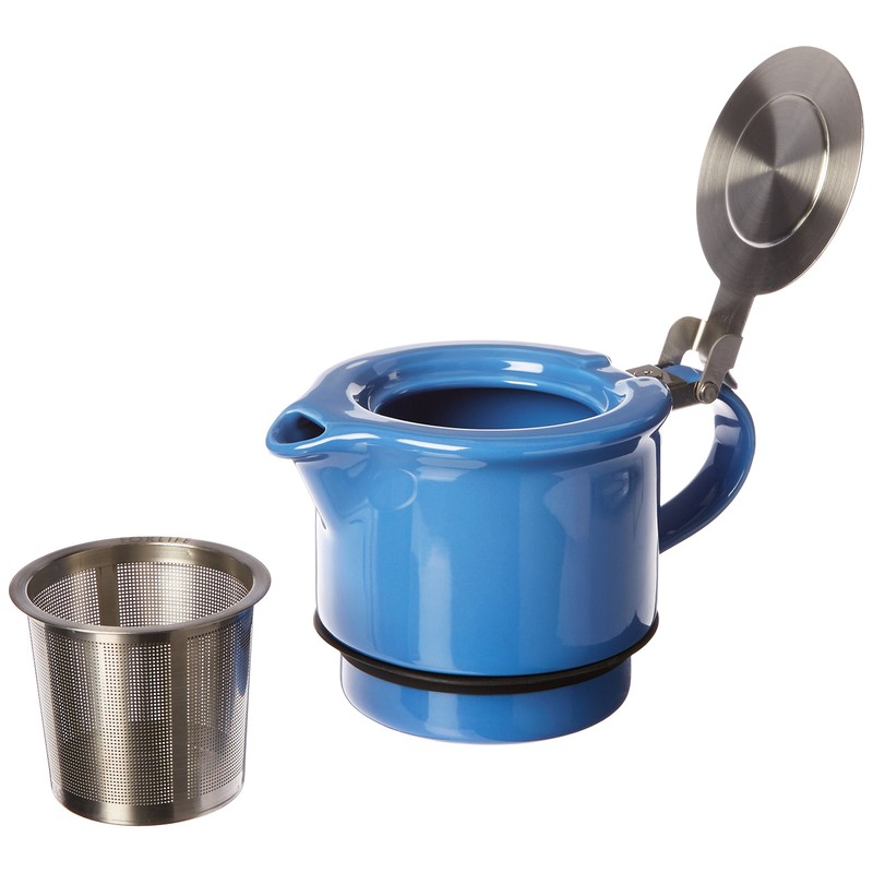 FORLIFE Tea for One with Infuser, 14-Ounce, Blue