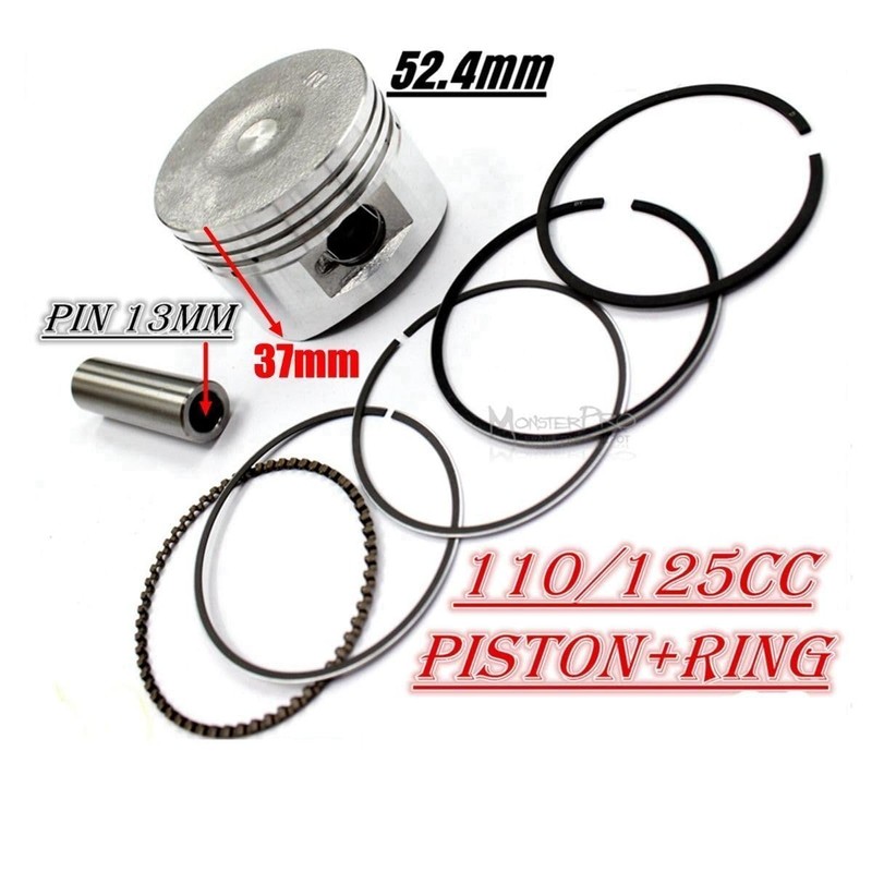 TDR 110cc 125cc Lifan Engine Piston Ring Gasket Set For