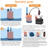 Water Pump Submersible Pump DC 12V Sump Pump 1500 GPH