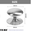 TERF® 30mm Traditional Polished Chrome Cabinet Door Knobs 30mm Chest
