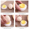 PLLDVEFD 2-Piece Egg Hole Puncher, Creative Egg Driller, Simple Plastic