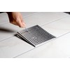 Designline 4 in. x 4 in. Square Drain Tile-in Grate