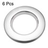 uxcell Curtain Grommets Plastic 1.5 Inch Inner Dia Drapery Eyelet