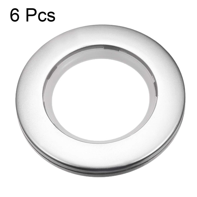 uxcell Curtain Grommets Plastic 1.5 Inch Inner Dia Drapery Eyelet