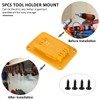 5 Packs Electric Tool Mount Holder for Dewalt 20V,12V Drill,